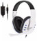 Cuffie Gaming con Microfono, Compatibili Plays 4/Plays 5/box One/Switch/PC, Cancellazione del Rumore, Gamer Chat e Game, Controllo Volume, Cavo 120 cm Jack 3.5 mm, Bianco