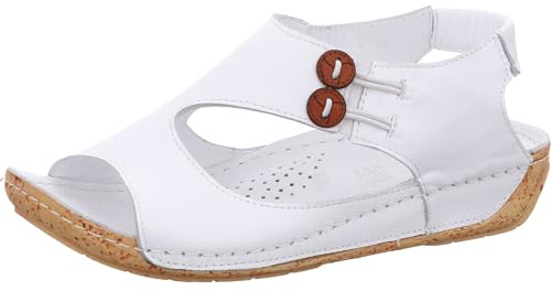 Gemini Damen Sandale Lederschuhe mit Elastikeinsatz 336069-02