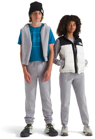 The North Face Kids Evolution Simple Dome Track Pants, TNF Pale Grey Heather, 6 Years