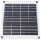 RiToEasysports 10W Solarpanel, Tragbares Solarladegerät Hocheffizienz Polykristalline Silikon -Solar -Spielzeugladegerät für 9-12 V Akku