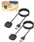 teasteam Caricatore per Fitbit Versa 3 Versa 4 Sense Sense2 2Pezzi 1M Smartwatch Cavo Magnetico USB Rapida Cavo di Ricarica di Ricambio Compatibile con Sense 2 Versa 3/4 Smartwatch