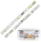2 strisce luminose a LED per frigorifero Rongsheng/Hisense E349766 MDDZ-162A 1629348 DC12V 2W, lampada di ricambio per frigorifero Kenwood KIFF5017KIFF5020KIFF7017KIFF7017KIFF7020