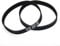 Courroie de distribution de rechange 1604736005 pour ponceuse PBS 75 et PBS 75 E – Matériau en caoutchouc – Lot de 2 courroies dentées de rechange pour rabot