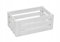 PEEWIT Holzkiste Weiß L für Kräuter Garten Deko 28x17,5x12,5cm
