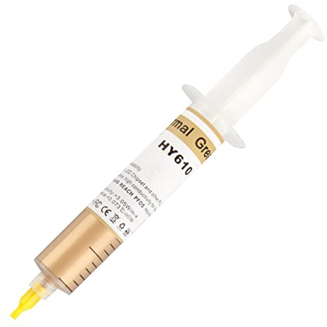 TENYELE Silicone Thermal Conductive Grease Pastes HY610 Cooling Heatsink Compound For Computer Graphics Cards CPU Conductive Silicone Grease For Notebook Computer