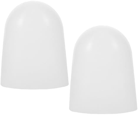 DECHOUS Flashlight Diffuser Cap 2Pcs Silicone Soft Cover for 2.6-2.7cm | Fits Headlamp Models, Softer Beam, Less Glare, Useful for Power Cuts, Backpacking Trips, Indoor Tents, Reading Use