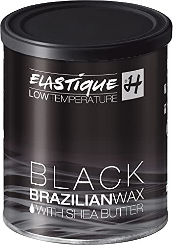 BLACK WAX Filmwachs Schwarz Elastique 800 ml Dose Enthaarung ohne Vliesstreifen