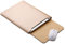 ele ELEOPTION Mikrofaser Leder Laptop Sleeve Slim Case Cover Luxus PU Ledertasche Elagant Schutzhülle integriert Mousepad kompatibel mit MacBook 12