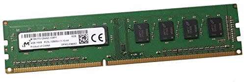 4GB RAM Micron MT8KTF51264AZ-1G6P1 DDR3 PC3L-12800U 240Pin 1600Mhz 1.35v 1Rx8