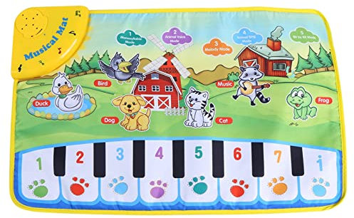 Klaviermatte für Kinder, Baby Musik Mat Kinder Krabbeln Musikmatte Teppich Pädagogische Musical Spielzeug Kinder