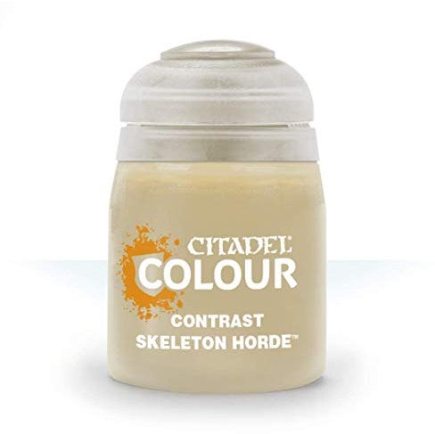 Games Workshop Citadel Pot de Peinture – Kontrast Skelett Horde (18 ml)