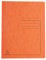 Exacompta - Ref. 39994E – Karton mit 25 Dokumentenmappen Iderama aus Hochglanzkarton 355 g/m² – FSC®-zertifizierte Mappe – Maße 24 x 32 cm für Dokumente im Format A4 – Farbe Orange