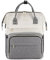 LOVEVOOK Zaino Donna Porta PC Antifurto Impermeabile, Zaino per Laptop 15.6 Pollici con Tasche Organizzate, Borsa da Viaggio Lavoro Ufficio Università Business, Beige e Grigio
