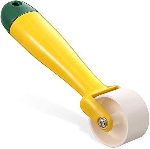 Rodillo de costura acolchada con mango fácil de agarrar para acolchar, coser, imprimir, tinta, papel pintado, textiles para el hogar (15 x 2,3 cm) Útil y práctico