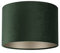 Uniqq Abat-jour velours vert foncé Ø 30 cm - 20 cm de haut