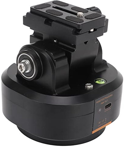 Stativkopf, Auto Face Tracking, 2,4 G, Drahtlose Fernbedienung, Elektrischer Stativkopf, Drehbarer Panorama-Panoramakopf für Mobiltelefone, Micro Single, SLR