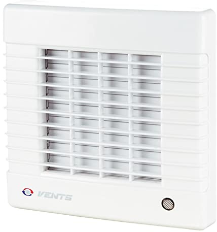 VENTS Kleinraumventilator Wandventilator MA 150 TP mit Nachlauf & Bewegungssensor