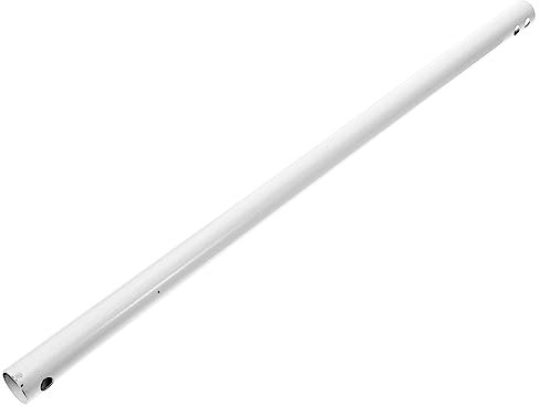 IWOWHERO Zubehör Für Deckenventilatorstangen Verlängerungsstange Für Deckenventilator Deckenventilator-downrods Deckenventilator-verlängerungsstange Weiß Eisen Einzelnes Loch Pleuelstange