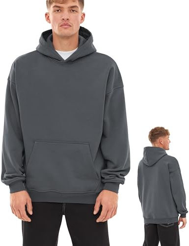 Johnny Urban Hoodie Damen & Herren Oversize - Cody - Basic Kapuzenpullover mit Oversized Fit - Pullover Sweatshirt mit Kapuze & Schwerem Stoff - Einfarbig