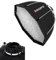Triopo Kx90 Soft Box 35,4 Pollici/90 Cm Softbox Con Griglia A Nido D'Ape, Softbox Fotografico Con Ombrello Ottagonale Per Godox V1 Ad200Pro Flash A Testa Tonda