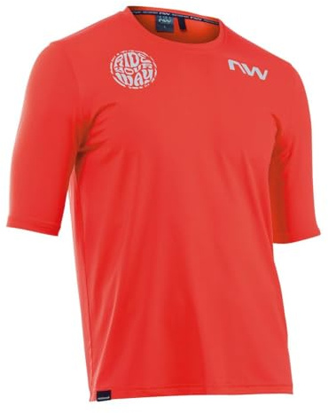 Northwave Xtrail 2 Fahrrad Trikot kurz rot 2024: Größe: M (48)