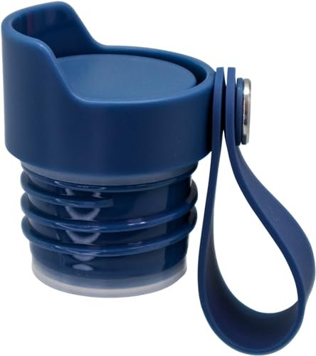 NERTHUS FIH 1281 Tapón click & drink Navy, compatible con todas botellas Sport