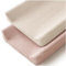 MairMore Musselin-Wickelunterlage, Bezug für Baby-Wickeltischunterlagen, weich und atmungsaktiv, 2 Stück (Rosa und Elfenbein)