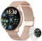 SLOKSFil Smartwatch Damen mit Telefonfunktion,1.39 HD Touchscreen/Menstruationszyklus/Herzfrequenz/Schlafmonitor/Schrittzähler/IP67 Wasserdicht/für iOS Android (Rosegold)