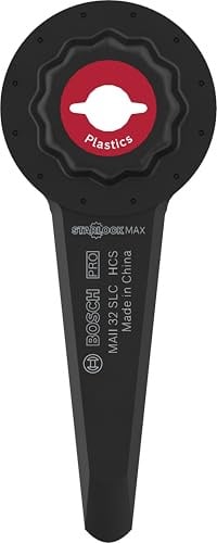 Bosch 10x PRO MAII 32 SLC Blatt, 32 x 70 mm, 10-tlg. | für Silikon, Gummi, Breite 32 mm, Professional Zubehör Multifunktionswerkzeug