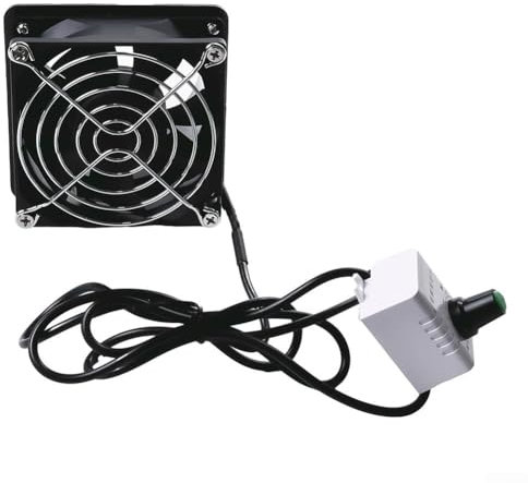 Ventilador de escape USB compacto diseñado para cocinas Ajustes de velocidad ajustables para un flujo de aire óptimo (B)