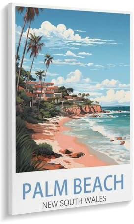 Puzzel Für Erwachsene Jigsaw Puzzle 1000，Palm Beach New South Wales，DIY Papp Puzzle Einzigartiges Geschenk（75x50cm）-U12