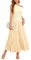 Bbonlinedress Formelles Maxi-Cocktailkleid mit Einer Schulter, plissiert, für Damen, Hochzeit, Gast, Sommer, Alltag, langes Partykleid, Champagner, Mittel