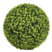 Artificial Boxwood Topiary Artificial Plant Topiary Realistic Colour for Backyard Balcony Garden Wedding Home Artificial Flowers Green Lily (GN1, One Size)