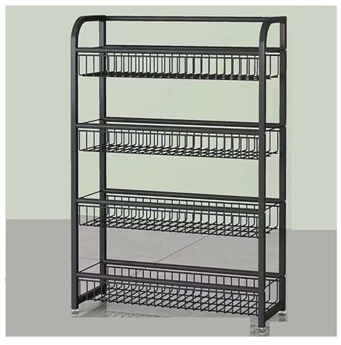 YHKJLYH Gemüseregale für Supermärkte, Snackregale für Supermärkte, großer Süßigkeiten-Organizer für die Arbeitsplatte, Verkaufsständer, Regal für mehrere Süßigkeiten und Chips für Kinos (schwarz, 60