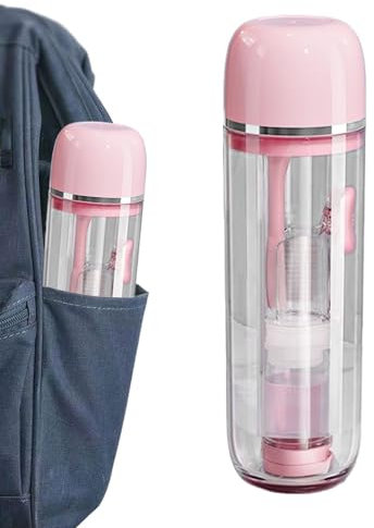 Zahnpflege-Set für unterwegs | Mini Travel Zahn Sprofrush Set | Tragbare Zahnpflege Kit | Faltbare Zahnbürsten und Reiseetui | Multifunktionaler Schutzdeckel und Stift