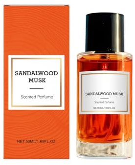 Sandal No.1 Parfüm mit Edp Duftölanteil, langanhaltender Duft, Parfum Bodyspray Ideal fur unterwegs &Geschenk, Verbessern Sie Ihre Romantik und Ihr Selbstvertrauen