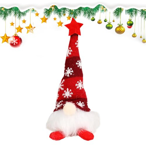 Leuchtender Weihnachtsgnom Weihnachtszwerg Puppen Dekoration