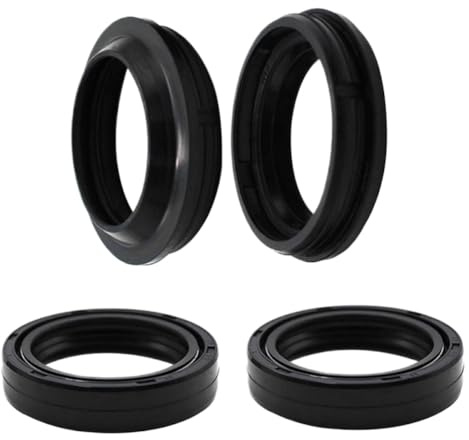 Paraolio ammortizzatore forcella anteriore compatibile con White Power WP 48mm SX250 640 Adventure(oil and dust seals)
