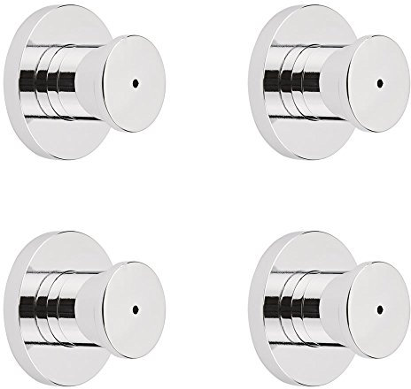 Milano Mirage Front Fix Chrome Bathroom Shower Round Body Jet - Pack of 4
