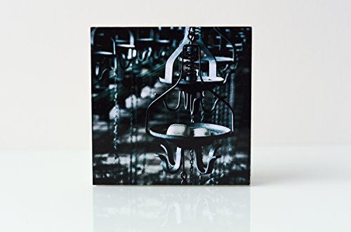 Zeche Korb Seife Foto auf Holz, im Quadrat, 10 x 10 cm