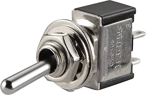 TRU COMPONENTS 1587778 TC-TA103F1 Kippschalter 250 V/AC 3 A 1 x EIN/Aus/EIN rastend/0/rastend 1 St.