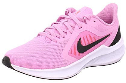 Nike Downshifter 10, Women’s Running Shoe, Beyond Pink/Black-Flash Crimson, 3 UK (36 EU)