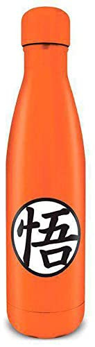 Dragon Ball Z MDB25699 Gourde Acier 550ml (Goku Kanji) Jeunesse Unisexe, Multicolore