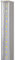 Vetrineinrete® Sottopensile led smd trasparente plafoniera neon tubo 30 50 60 90 120 cm luce bianca fredda 6500k reglette per soffitto mensole ripiani (60 cm 12 watt) F38