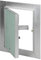 ECD Germany Puerta de Inspección Revisión 150x200mm Cartón de Yeso Inserto GK 12,5mm Marco de Aluminio Solapa de Mantenimiento Tapa de Limpieza Panel Trampilla Acceso Instalación en Paredes y techos
