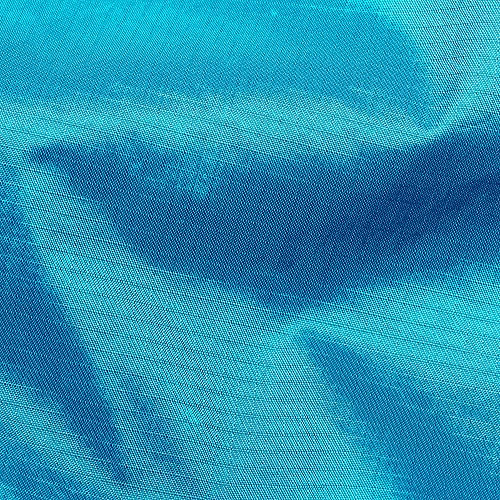 Gewebtes Polyester, Ripstop, wasserabweisend, reißfest, für den Außenbereich, Material: 150 cm breit (Türkisblau, Meterware)