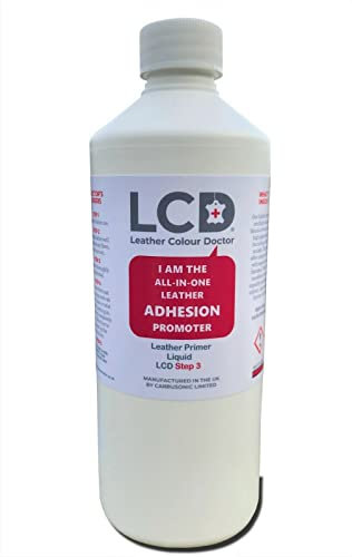 Carbusonic All in one adhesion promotor, Interior leather paint primer for Car seats, Sofas, Arm chairs, Shoes, Handbags & more. (250ml Extra Primer coat)