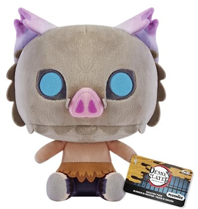 Funko Plush Demon Slayer - 7 Inosuke Hashibira - Plüschtier - Geschenkidee Zum Geburtstag - Offizielle Handelswaren - Gefüllt Plüschtiere Für Kinder Und Erwachsene - Ideal Für Anime Fans