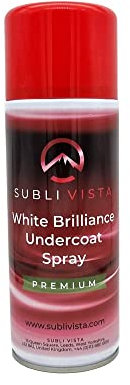 Subli Vista Premium DIY Satin White Brilliance Undercoat Spray 400ml