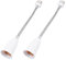 WANGCL 2PCS E27 Base Della Lampada Flessibile A Collo Di Coca Adattatore di Estensione per Lampadina di Regolazione della Luce -28cm